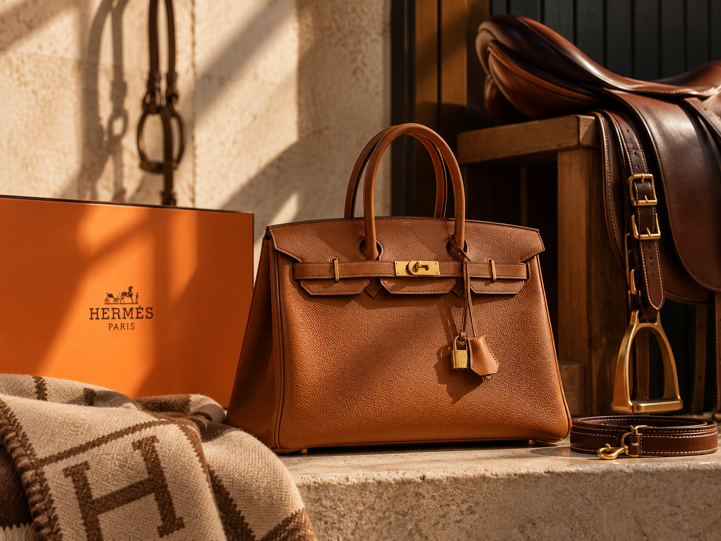 Atelier ecuestre con lujo Hermès